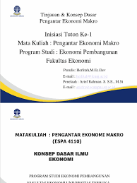1 Konsep Dasar Ekonomi Pdf