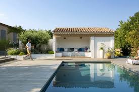 Amenagement Exterieur En Bois Exotique Pergola Plage Piscine Et Mobilier Mediterranean Pool Marseille By Teck Amenagement