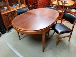 Mid Century Modern Oval Walnut Dining Table From The Rhythm Collection By Lane From Peg Leg Vintage Of Beltsville Md Attic Walnut Dining Table Dining Table Dining