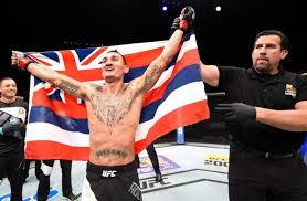 Blessed secured the win with a dominant points triumph over kattar at the etihad arena on fight island in abu dhabi. Ufc Fight Night Holloway Vs Kattar Poster Landed Fightmag