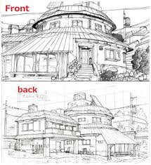 Uzumaki House Desenho De Arquitetura Casa Anime Naruto