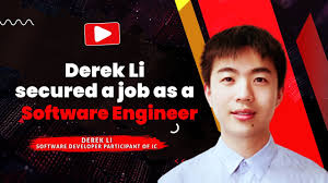 [Auckland, New Zealand] Derek Li secured a job as a Software Engineer