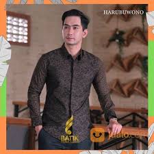 Gambar baju batik & gamis muslim terbaru. 26 Model Baju Batik Modern Pria Lengan Panjang Free Gambar