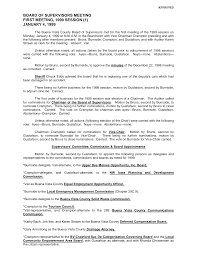 BOARD OF SUPERVISORS MEETING