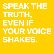 For silhouette cricut cutting machines. Speak The Truth Even If Your Voice Shakes Post By Missredredhead On Boldomatic
