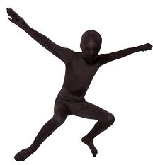 Black Skin Suit Child Costume Walmart Com