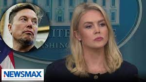 It doesn't change the president's opinion." White House Press Secretary Karoline  Leavitt responded to Elon Musk's criticism of the "One, Big, Beautiful  Bill" during a White House press briefing. | NEWSMAX |