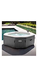 4 Person Octagonal 210 Gallon Spa With 120 Bubble Jets Pu Intex Hot Tub Hot Tub Intex