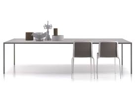 Robin Rectangular And Square Shaped Tables In Concrete Mdf Italia Mdf Italia Dining Table In Kitchen Dining Table