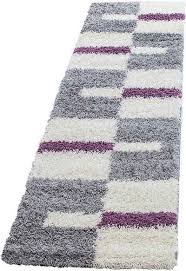 Weiß ist eine farbe, die nicht mehr gegensätze in sich vereinen könnte und doch so für sich selbst steht wie keine andere. Hochflor Teppich In Lila Online Kaufen Otto