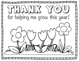 These thank you coloring pages can help you spread joy and appreciation. Thank You Colouring Sheet For Kids Flower Teacher Appreciation Printables Teacher Appreciation Quotes Teacher Appreciation Coloring Page