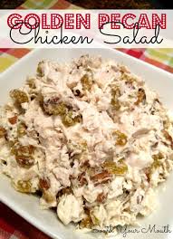 Golden Pecan Chicken Salad Pecan Chicken Salads Pecan Chicken Chicken Salad Recipes