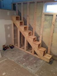 It combines the steel i beam with a simple steel plate riser wedges and tread plates with the wood steps. How To Build Floating Stairs Step By Step Handy Father Floating Stairs Stair Remodel Diy Diy Stairs