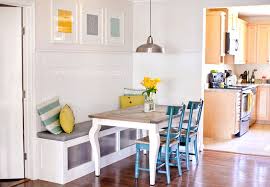 dining nook, diy dining, kitchen banquette