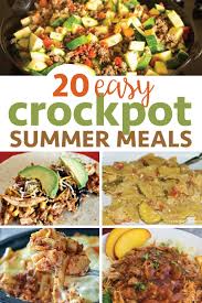 Jetzt crock pot vergleichen, online bestellen & geld sparen! Easy Slow Cooker Summer Meals