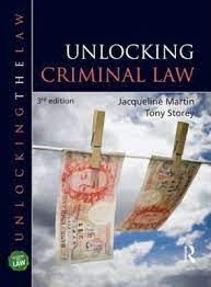 Unlocking criminal law will help you grasp the main concepts of the subject with ease. Unlocking Criminal Law Jacqueline Martin 9781444109153