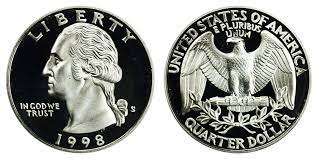 The price is determined based on where the coin was made and its condition. 1998 S Washington Quarter Silver Proof Coin Value Prices Photos Info