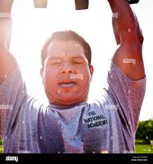 Police gym hi-res stock photography and images