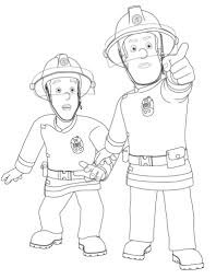 Sam, sarah's uncle and mathew, charly's brother, is the fire chief deputy. Coloring Pages Fireman Sam 100 Coloring Pages Print For Kids