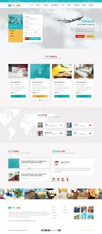 Travelz Multipurpose Booking Psd Template Travel Website Design Travel Agency Website Agency Website Design