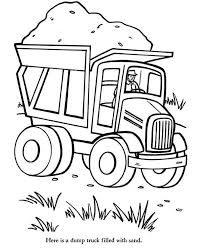 Chevy cars pick up truck type coloring pages to color, print and download for free along with bunch of favorite chevy cars coloring page for kids. Old Dump Truck Fully Loaded With Sand Coloring Page Kids Play Color