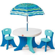 Step2 Play And Shade Patio Set Papa Gramma Got This In Brown Shades 4 Chairs For The Grandkids For Easter It Backyard Toys Kids Outdoor Table Patio Set