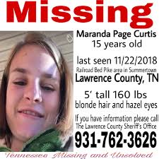 Tennessee Missing and Unsolved