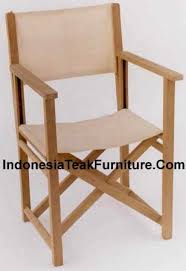 Best Price Outdoor Furniture Director Chair Canvas Chair Furniture Teak Wood Indonesia Teak Wood Furniture Chair Outdoor Chairs