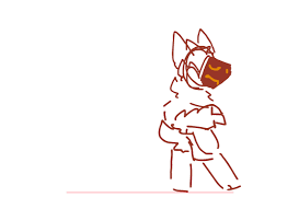 Sike Here S An Animation Of Delta S Corruption And Excuse The Last Frame She Looks Like A Rabbit Furry Art Furry Drawing Anthro Furry