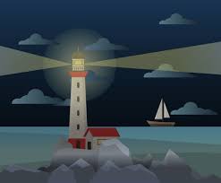 Check spelling or type a new query. Lighthouse At Night Vector Vector Art Graphics Freevector Com