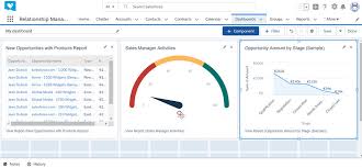 how to create a dashboard in salesforce lightning