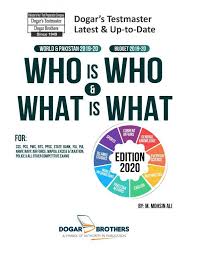 Who Is Who And What Is What Guide 2019 Dogar Brothers In 2020 What Book General Knowledge Book Pdf Books Reading