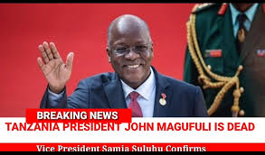 Image captionmr magufuli has not been seen in public for more than two weeks. 0rc7mrqxhub6 M