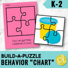 behavior incentive chart puzzles