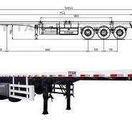 Tri Axle Trailer | 3 Axle Flatbed Semi Trailer for Sale