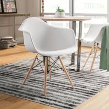 Hashtag Home Swank Arm Chair Wayfair Plastic Dining Chairs Dining Chairs Solid Wood Dining Chairs