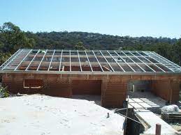 The result of joining two or more hip roof sections together, forming a t or l shape for the simplest forms, or any number of more complex. Boxspan Steel Rafters Purlins For Skillion Or Cathedral Roof Frames Spantec