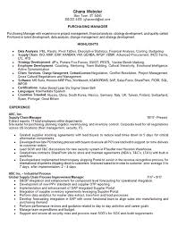 Simple and basic resume templates. Purchasing Manager Resume Example Supply Chain