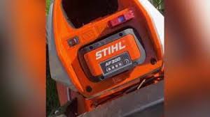 Газонокосилка stihl rm 448 tx. Stihl Rma 443 Tc Cordless Lawn Mower Gardens Weeds Words