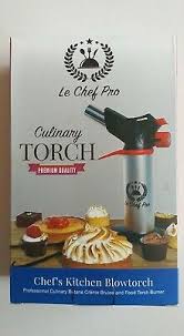 Shop the best blow torches for home cooking at kitchen warehouse. Le Chef Pro Kitchen Blow Torch Culinary Double Flame Cooking Lighter Chef Tool Ebay