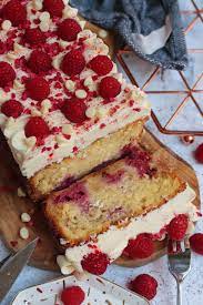 Once you top it with fresh raspberries, it brings the raspberry flavor altogether. White Chocolate Raspberry Loaf Cake Jane S Patisserie