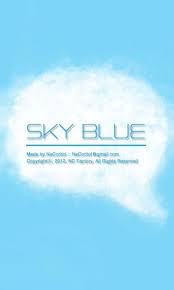 Sky Blue Kakaotalk Theme P Sky Blue Theme Was Designed Based On The Ics P Free Simple And Beautiful P Br Tips Br Install 39 Kakaota Blue Sky Sky Theme