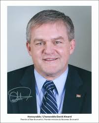 Premier David Alward (New Brunswick, Canada)