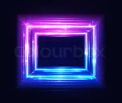 Check spelling or type a new query. Square Frame Glow Light Neon Box Stock Vector Colourbox
