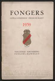 Fongers 1939 Groningen Poster