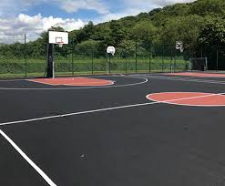 From the creation of fiba in 1956 until 2010, the key was a trapezoidal design that was significantly wider at the baseline. Basketball Court Millhouses Park Sheffield Lightmain Esi External Works