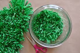 Suitable for all color schemes these diy tutorials will get your creative juices flowing. Tissue Grass Cutting Hello Splendid