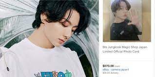 Micffo jeon jungkook blanket stylish collage of super soft flannel quality fabrics all season warm 50 x40 4.3 out of 5 stars 49 $18.99 $ 18. Resellers Put The Highest Price On Jungkook S Photocards One Even Priced At Over 500 Usd Allkpop
