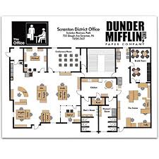 Check out some of our great tips for creating a masterful 12 x 14 bedroom layout that's cozy, comfy, and chic. Dunder Mifflin Floor Plan 11x14 Unframed Art Print Great Gift To The Office Fans Also A Great Office Decor Walmart Com Walmart Com