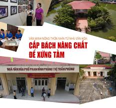 Văn minh nông thôn nhìn từ nhà văn hóa: Cấp bách nâng chất để xứng tầm